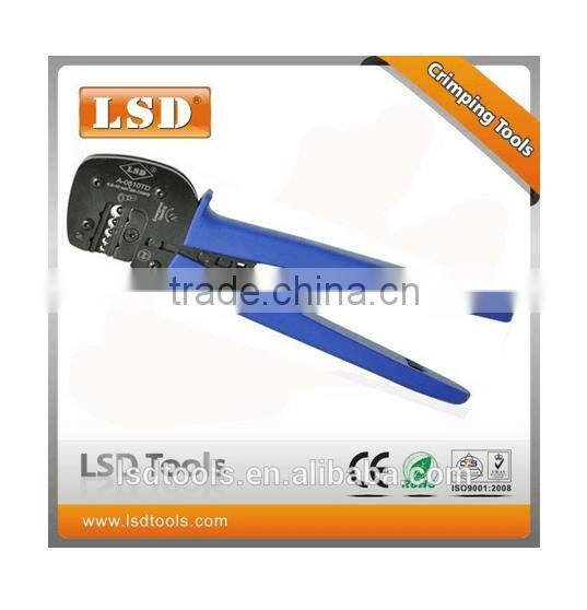 New type hand crimping tool for non-insulated cable links 0.5~10mm2, A-0510TD high quality flat nose plier hand tools brand LSD