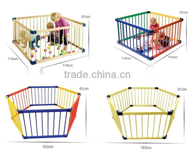 2016 new Wooden Baby Playpens