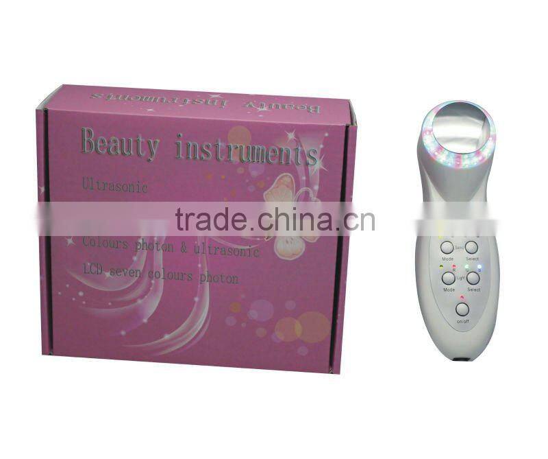 Ultrasonic skin tightening seven Colour Photon skin care machine