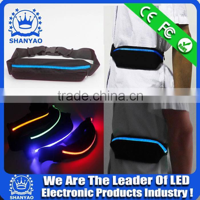 2016 New TPU Waist Pack With LED Lights