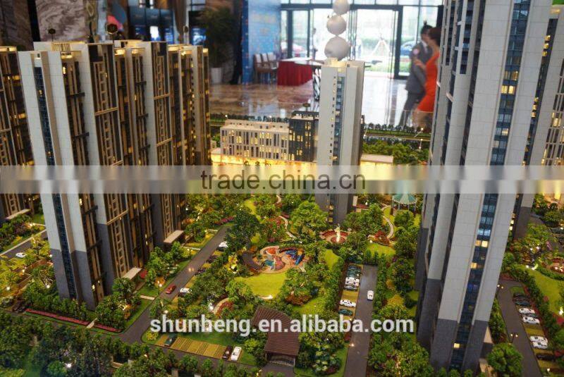 house scale model making beautiful 3D building model making/architectural model making service
