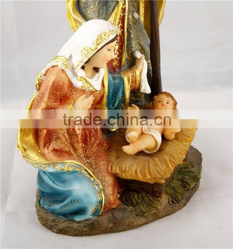 christian holy family decoration