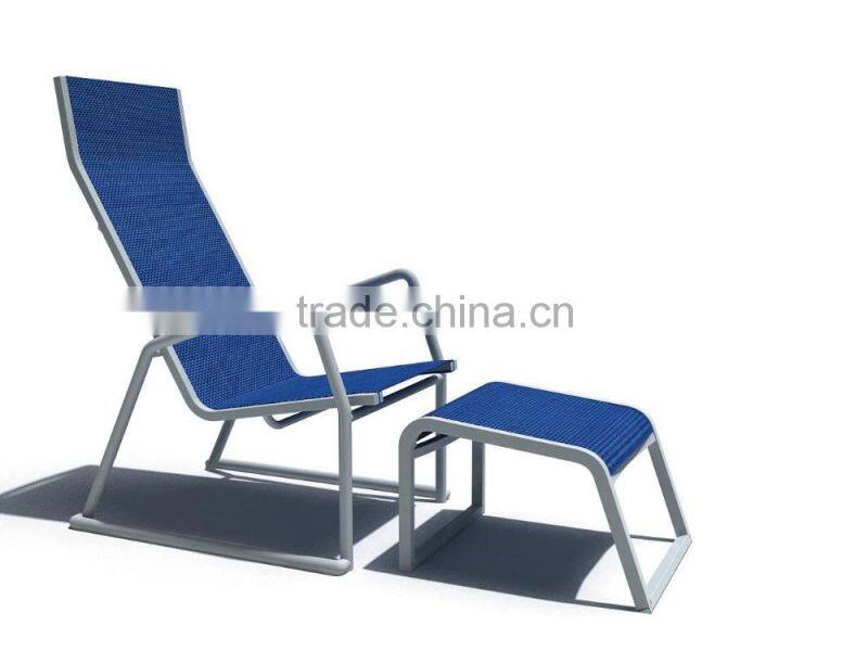 2016 New design modern outdoor beach sun lounger swimmingpool chair