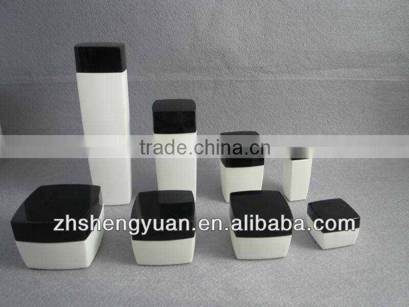 Square pastic cosmetic wholesale whipped cream