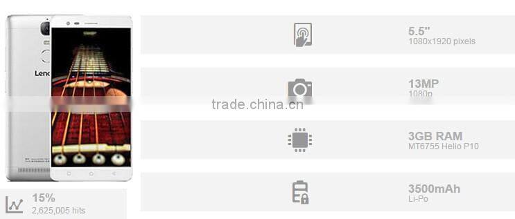 5.5 inch Quad Core 4G/3G/2G Lenovo K5 Note Android 5.1 Smartphone