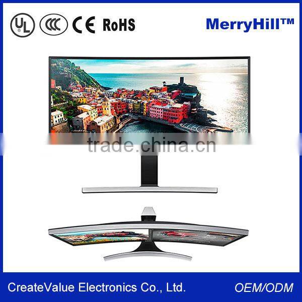Wide Screen Ultra Thin UHD 27"34" 35" 42" 55" 65" inch LCD Monitor Curved TV 4K