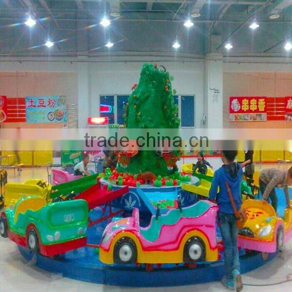 Playground rides beautiful water amphibious chariots island Amusement park train rides