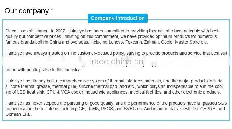 Low Thermal Impendance High Performance Nano Thermal Paste/Grease/Compound applying in CPU/GPU/Electronic Components,Electrical