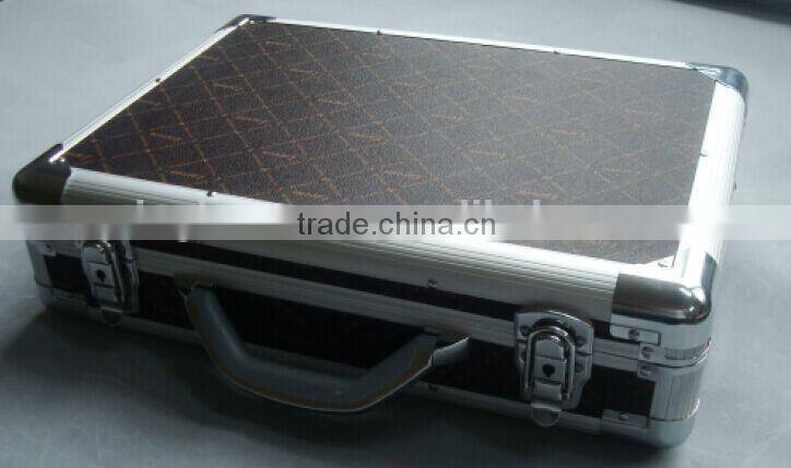 Carrying case aluminum briefcase with compartment XB-BF055