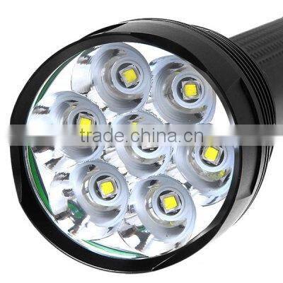 led super capacity aluminium fire proof torch pipe