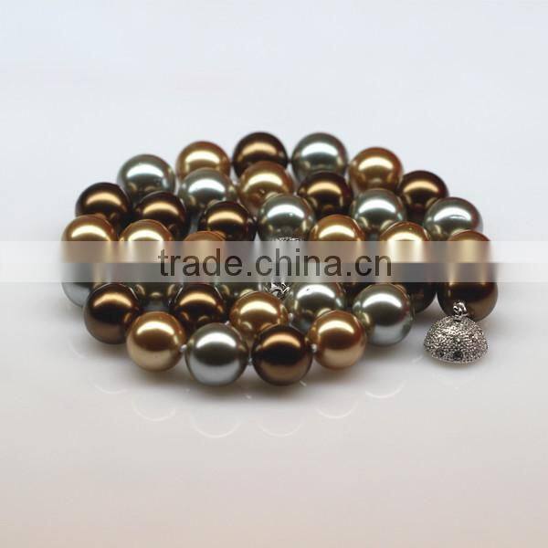 beautiful elegant nice pearl shell necklace wholesale