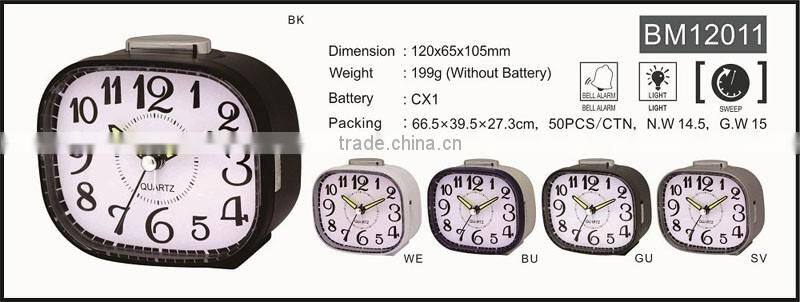 BM12002 table alarm clock / bell alarm clock