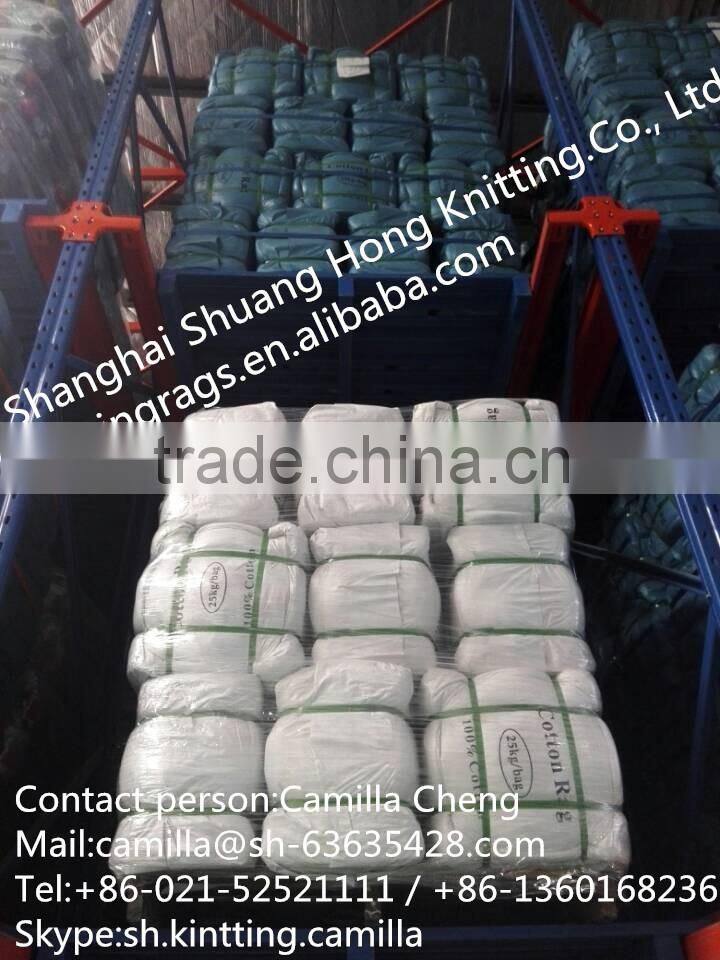 100% cotton wiping waste+factory price made in china