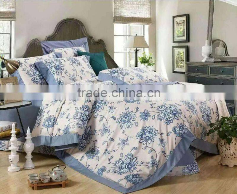 Classic reactive printing home duvet cover set