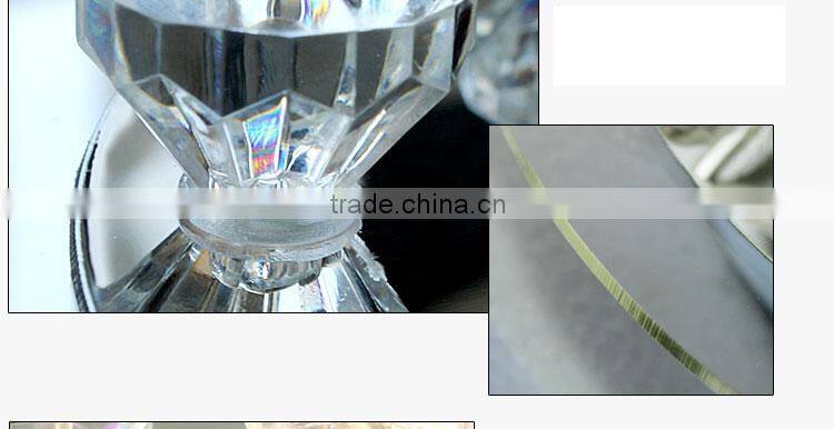 Romantic purple water lotus wall light