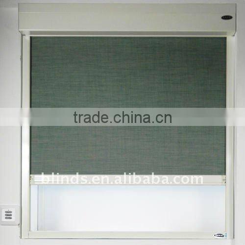 Waterproof Motorized Blinds with Side Track