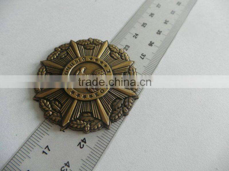 custom antique 3D metal coin/cheap metal coin/ challenge coin/metal token