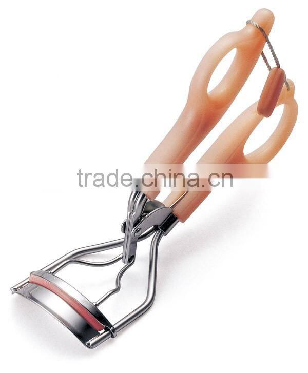 Wholesale beauty eyelash curler with plastic handle