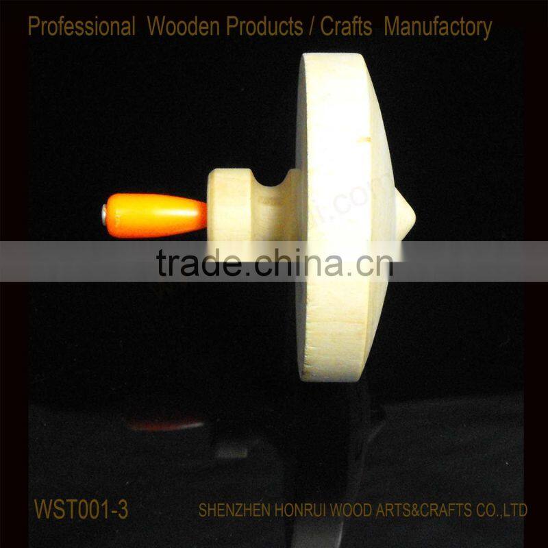 Honrui wooden spin top WST001
