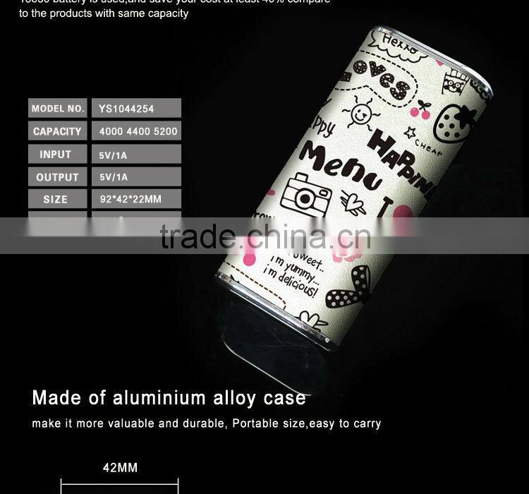 corporate gifts sunny Excellent power bank for Xiaomi