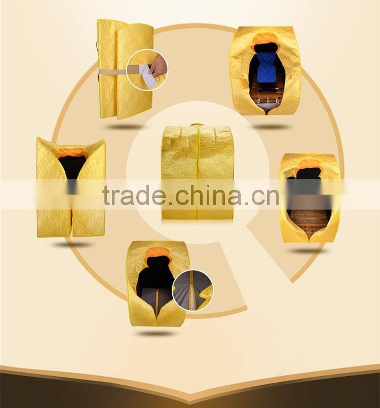 Folding Sauna Rooms Type and Automatic temperature and time control,Far Infrared Function Sauna Room