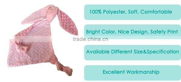 Comma Coloful Bubble Comfortable Bunny Shape Security Fleece Blanket