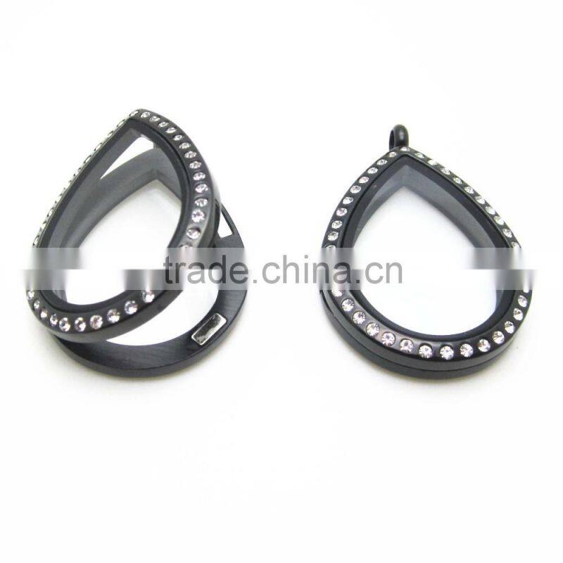 2016 new design DIY fashion jewelry polish&brush girls floating lockets,316l stainless steel wholesale floating