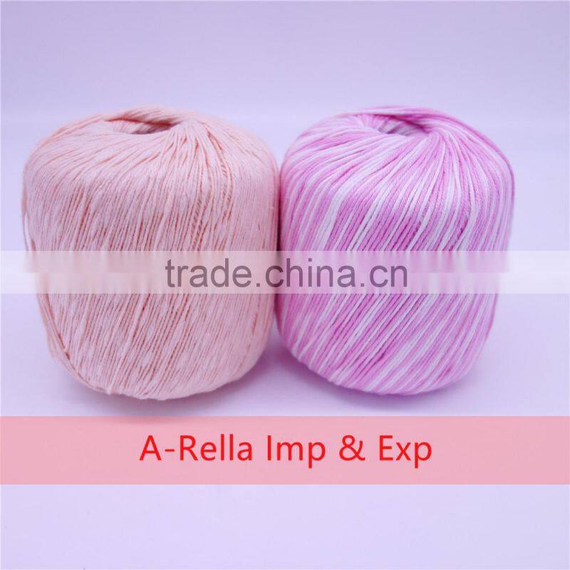 100% acrylic yarn hand knitting yarn in ball dyed for baby knitting yarn