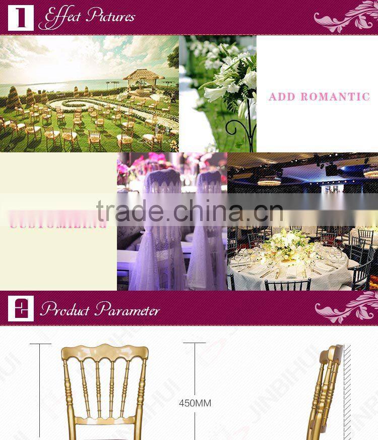 BH-L8814 Hot sale Wood And Resin Napoleon Chair