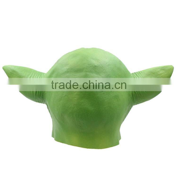 Custom Horror Foam Latex Prosthetic Green Masquerade Mask