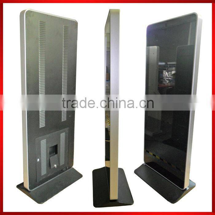 46 inch HD Airport Digital Signgae Free Standing LCD Display totem Advertising outdoor prices