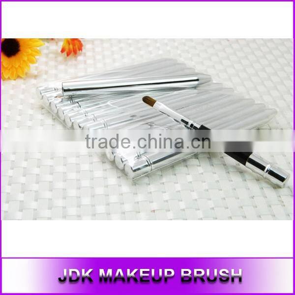 High Quality Retractable Lip Brush With Pink Square Handle