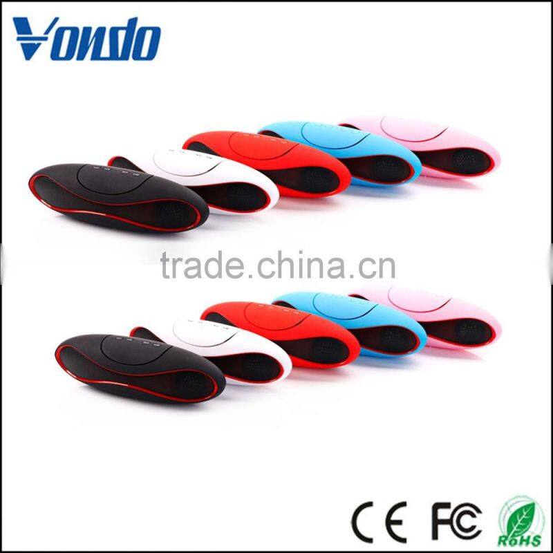 Vondo Hot Selling Stereo Rugby Bluetooth Speaker With Fm Radio,Mini Rugby Speaker Outdoor Bluetooth Speaker