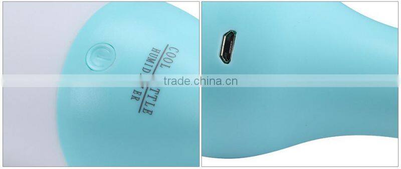 High quality mini humidifier with LED night light and USB humidifier