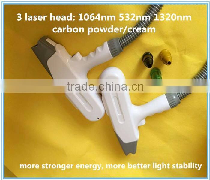 cheap q switch nd yag tattoo removal laser machine with top quality and medical ce approval