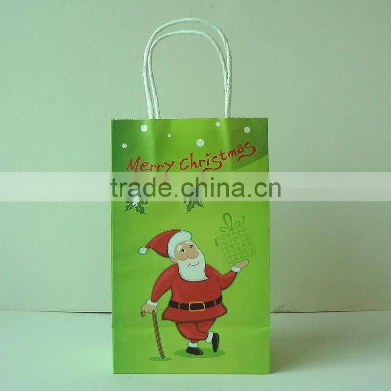durable custom promotional paper gift packaging bag wholesale