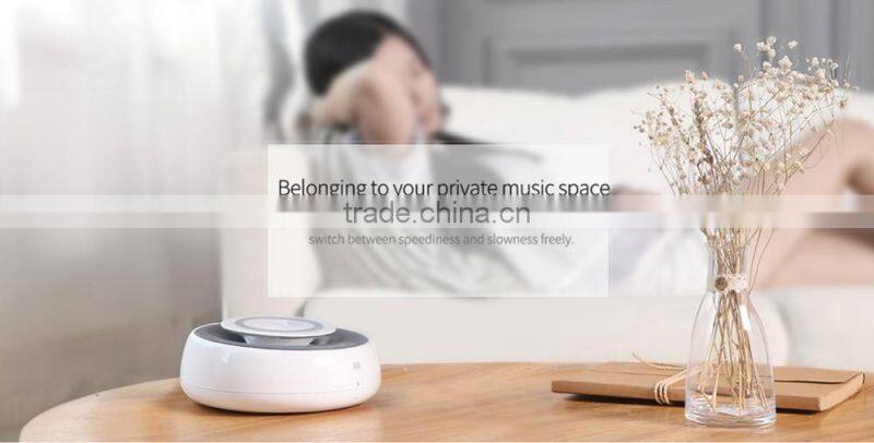 Nillkin Cozy NFC Bluetooth Speaker with MC2 Wireless Charger Alarm Clock Support Phone Call Aux Audio Input Fashion Ornaments