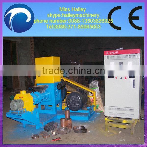 floating--long time fish food pellets machines /large stock floating fish food pellet making machine 0086-13503826925