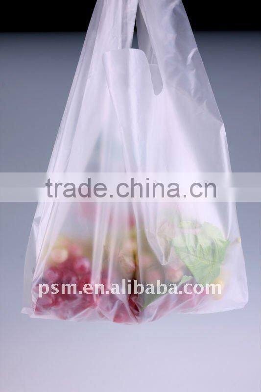 Biodegradable eco friendly cornstarch shopping bag
