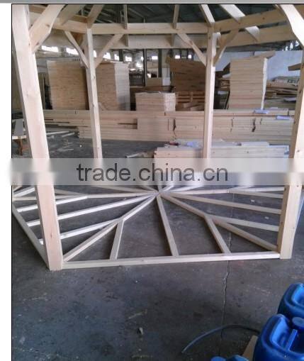 2015 Best Quality Wooden Gazebo STK061 for Sale
