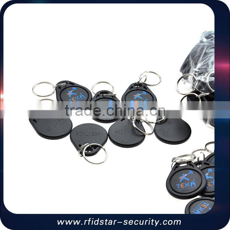 New product Plastic em4100 125khz rfid key tag made in china