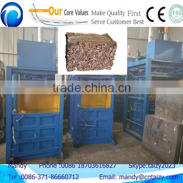 Hydraulic model carton/used paper/scrap iro compress baler machine with high quality