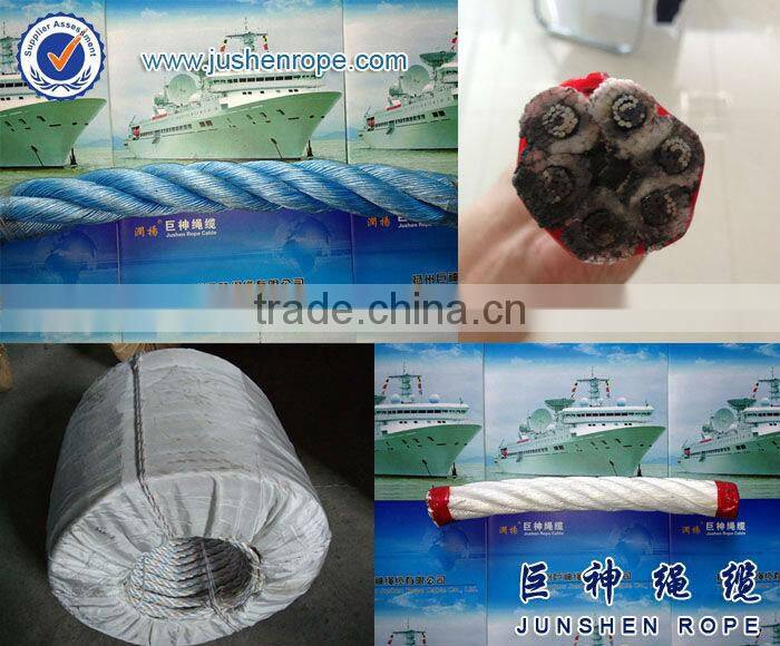nylon rope with steel core,nylon pull rope