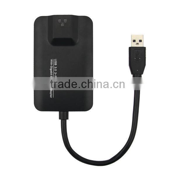 with 3 port USB2.0 HUB Mini USB Micro usb usb2.0 to Ethernet ports 20cm cable rj45 male adapter lan card ,Chip: 88772C