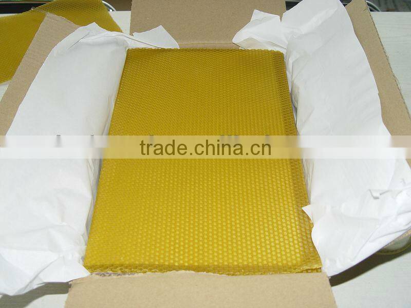 beeswax comb foundation/ beeswax honey comb