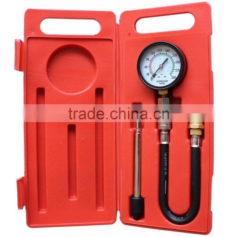 Petrol Engine Cylinder Compression Tester Kit 0-300PSI