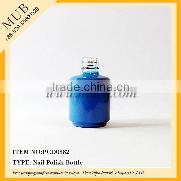 5/10/15/20ml UV bottle empty nail polish bottle with brush