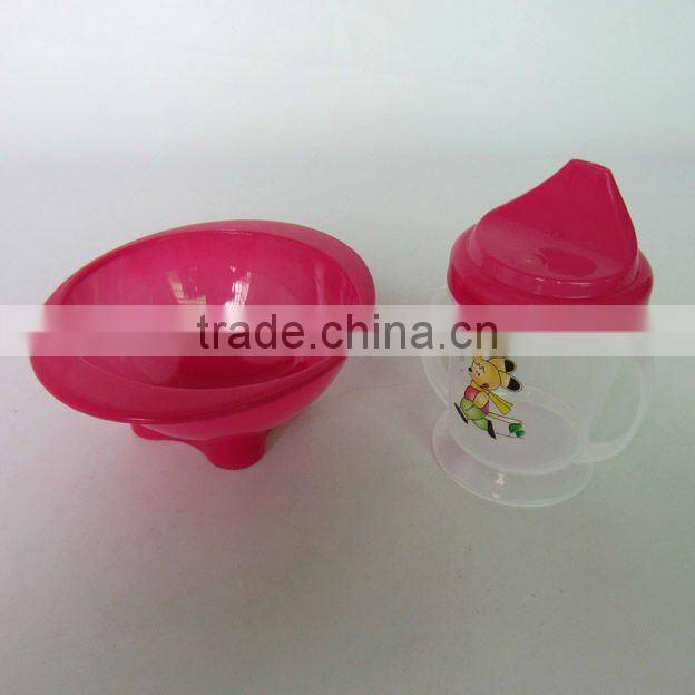 5pcs unbreakable dinnerware plastic picnic set