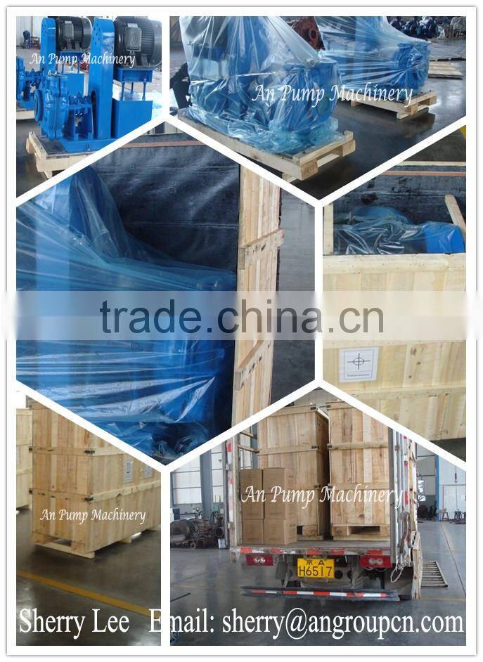 Centrifugal horizontal slag handling pump coal ash slurry pump