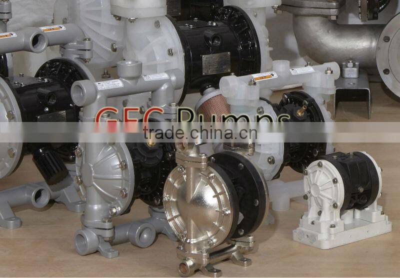 100 psi PP PTFE air-operated pneumatic diaphragm pumps